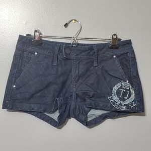 Taverniti So Women's Dark Blue Jean Shorts Size 28